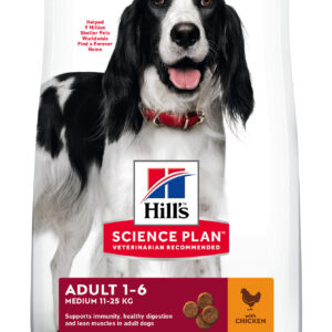 Hill's Science Plan Medium Breed Adult Chicken