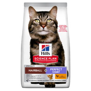 Hill's Science Plan Hairball and Perfect Coat