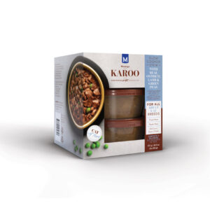 Montego Karoo All breed Adult Ostrich, Lamb and Green Pea Stew - Single Box