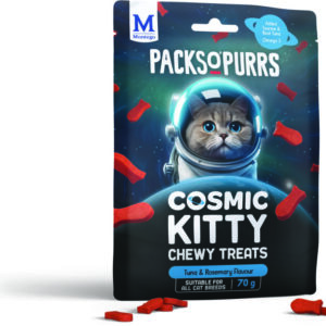 Montego Packs o' Purrs Cosmic Kitty Tuna and Rosemary Flavour