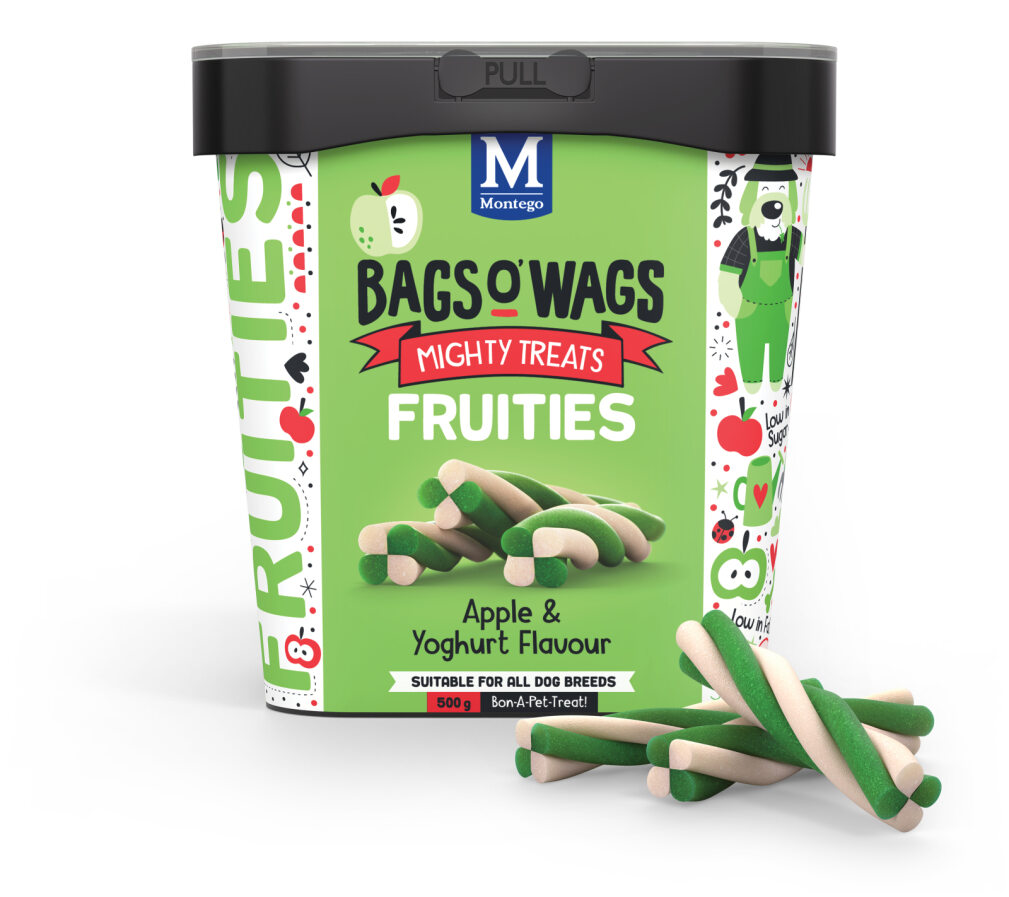 Montego Bags O' Wags Fruities Apple and Yoghurt Flavour