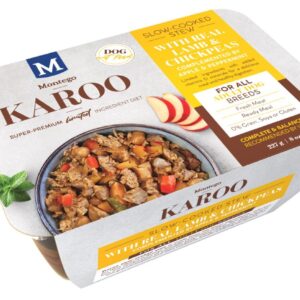 Montego Karoo All breed Adult Lamb and Chickpea Stew - Box of 8 Tubs
