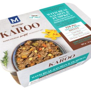 Montego Karoo All breed Adult Salmon and Pumpkin Stew - Box of 8 Tubs