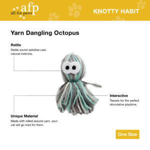 Knotty Habit Yarn Dangling Octopus