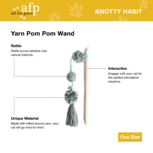 Knotty Habit Yarn Pom Pom Wand